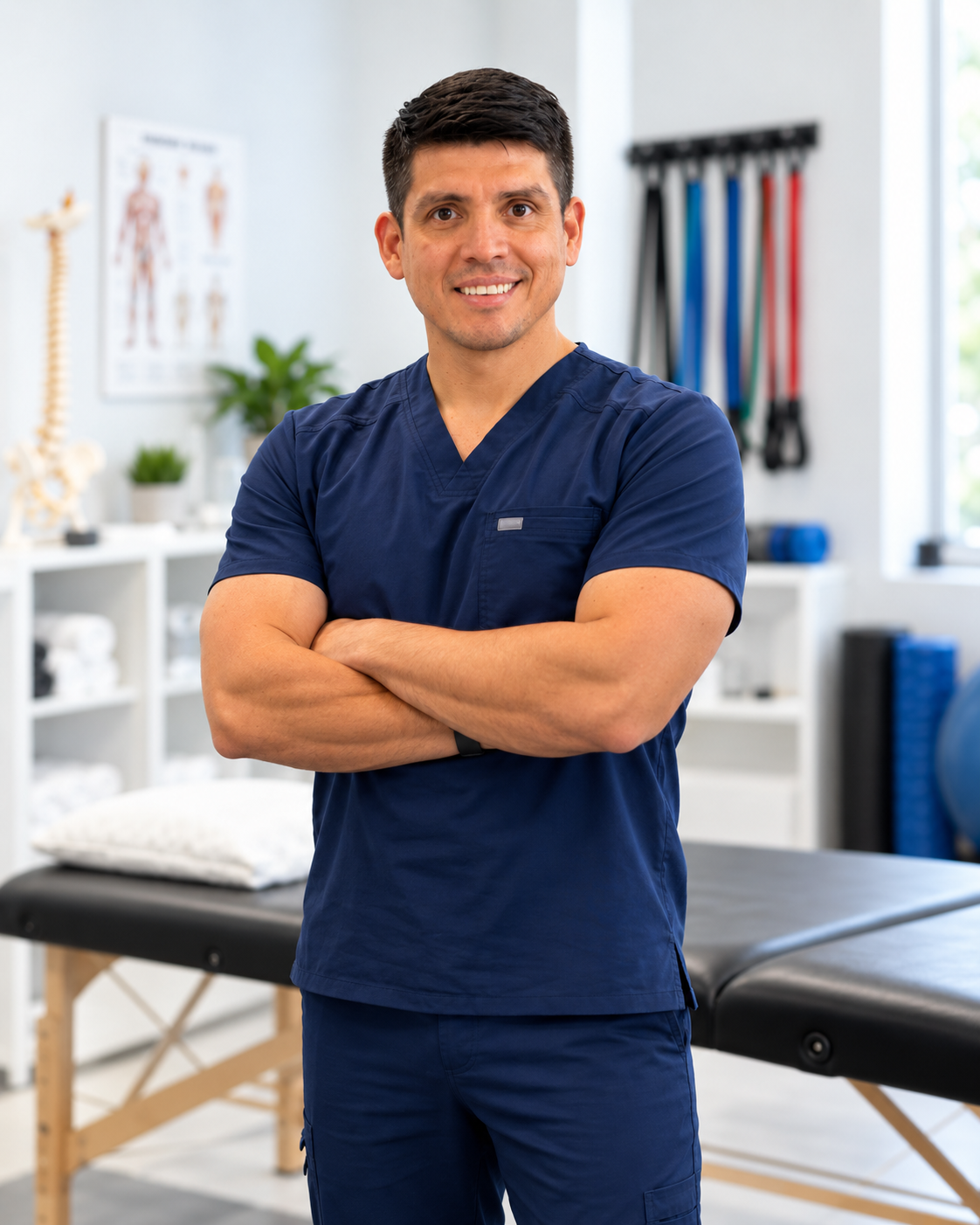 Dr. Oscar Candray, fisioterapeuta en San José